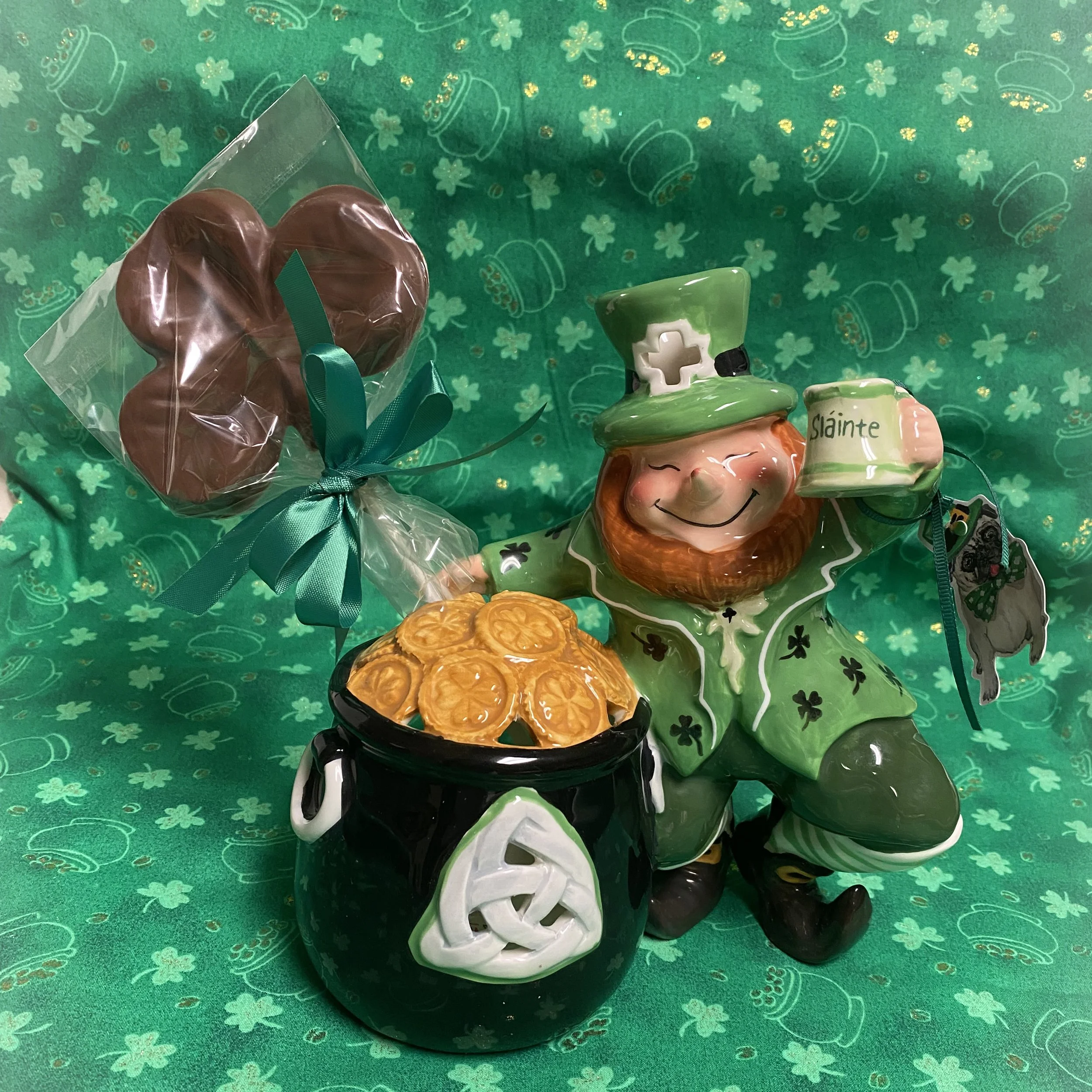 Milk Chocolate Shamrock Pop