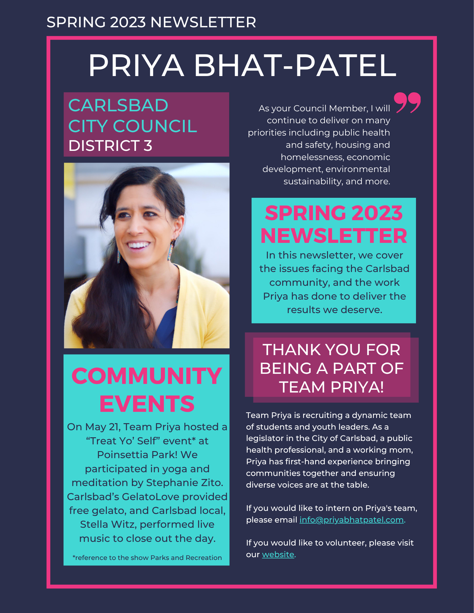 March - May 2023 Newsletter