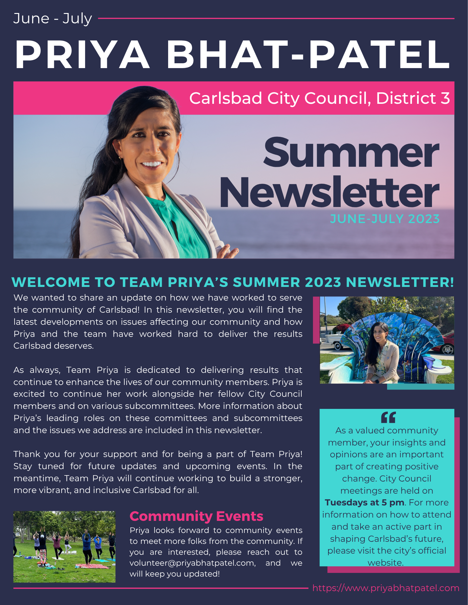 June - July 2023 Newsletter