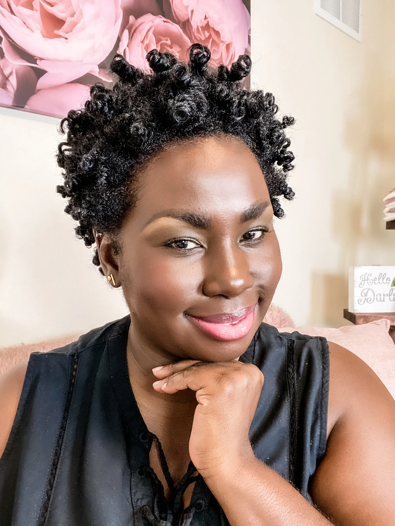 How To Achieve The Perfect Bantu Knot-Out For 4C Natural Hair
