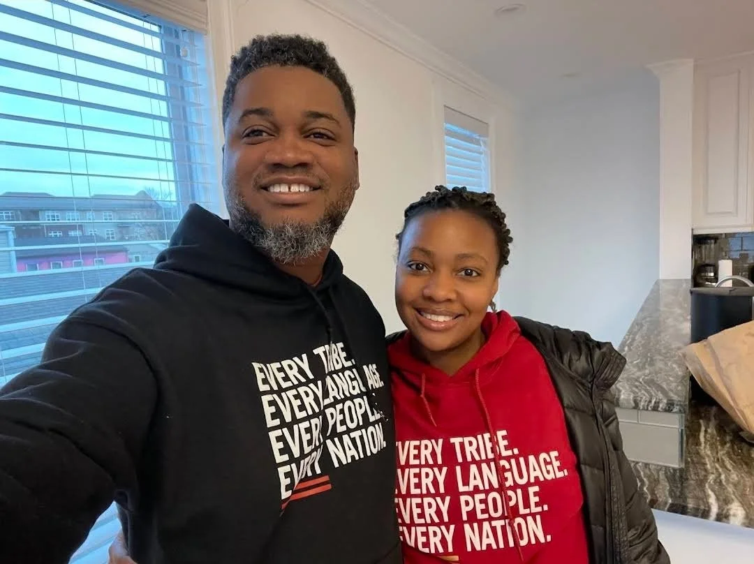 man and woman in the every...hoodies.