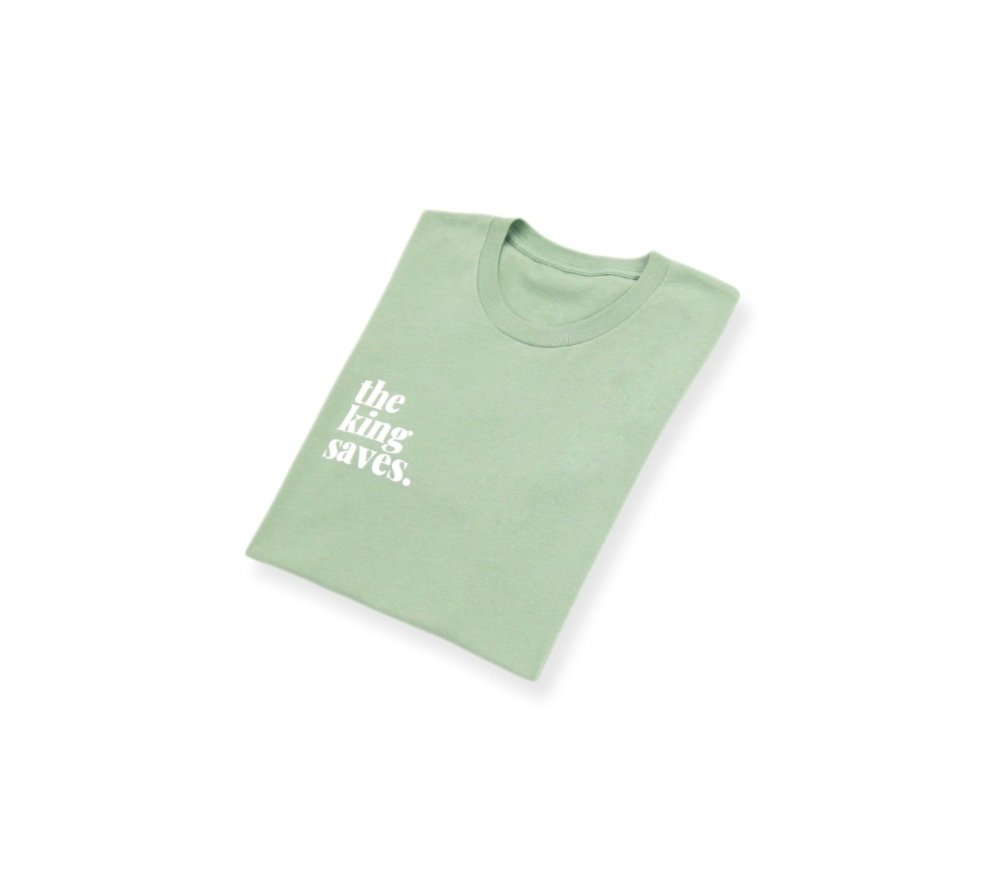 T.K.S. Sage Shirt Folded Angle
