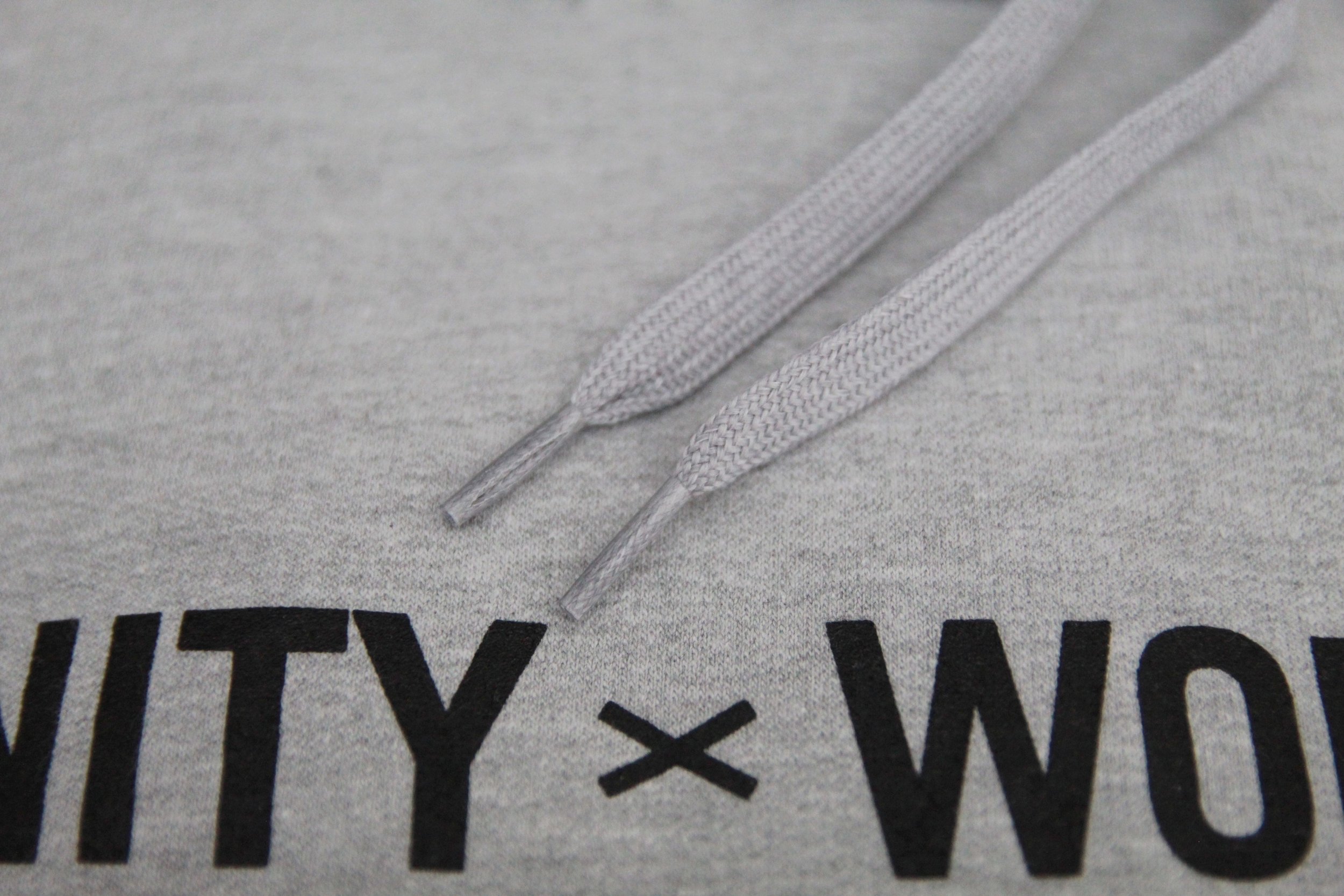 Still Classic Hoodie Light Heather Drawstrings