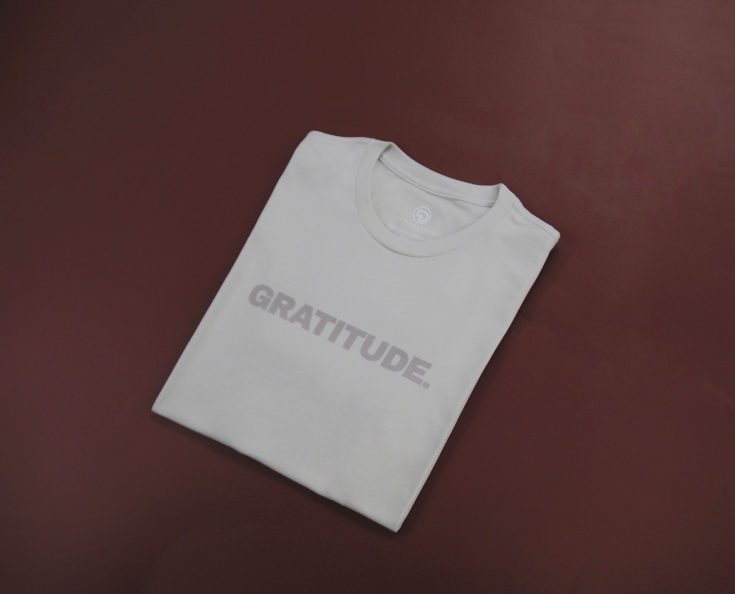 DxW GRATITUDE. Premium Shirt - Dust