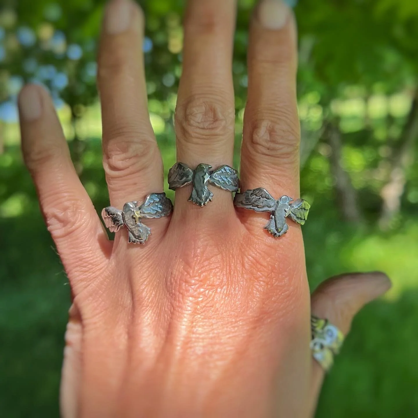 Hard jewelry cheap butterfly ring
