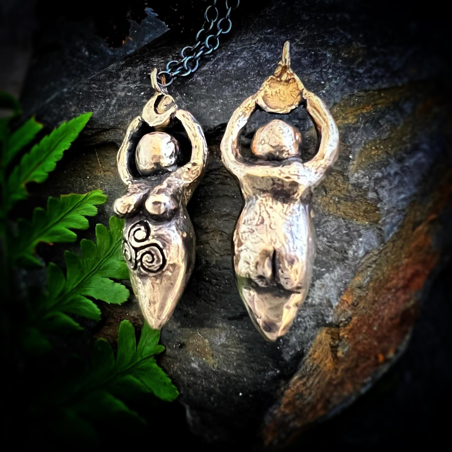 Oooo cheeky!!! 

We have a new batch of bronze Goddesses and also some silver ones &hellip; 

We&rsquo;ll be adding them to the website next week (because I&rsquo;ve run out of time!! 🫣🙄) or message me for details or to snaffle one!!! 

#godesses #