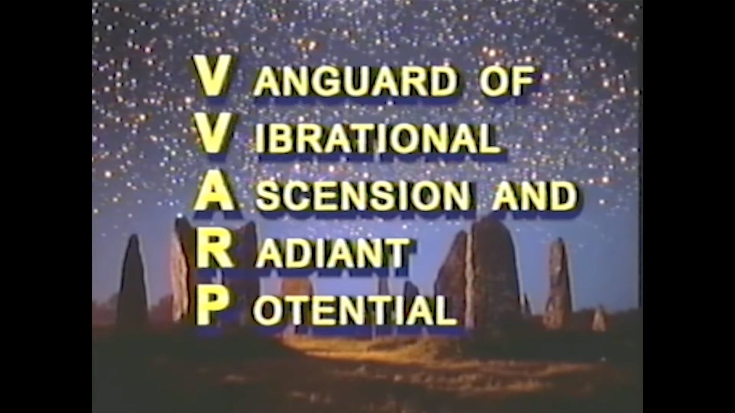 I made a cult recruitment tape from 1998 because I wanted to and that seemed like a good enough reason