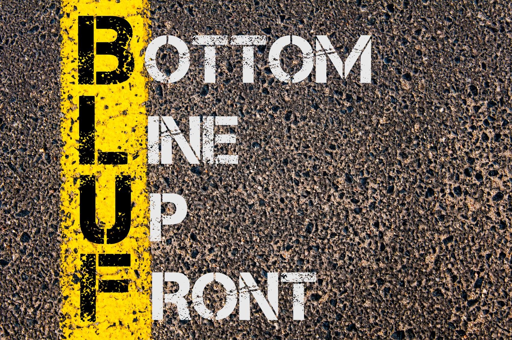 BLUF Your Way Through Your Next Presentation