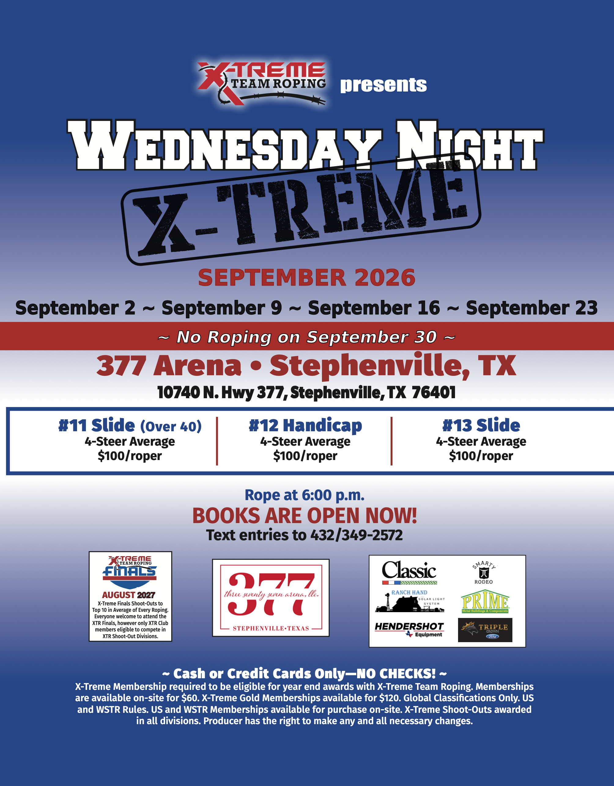 Wednesday Night X-Treme