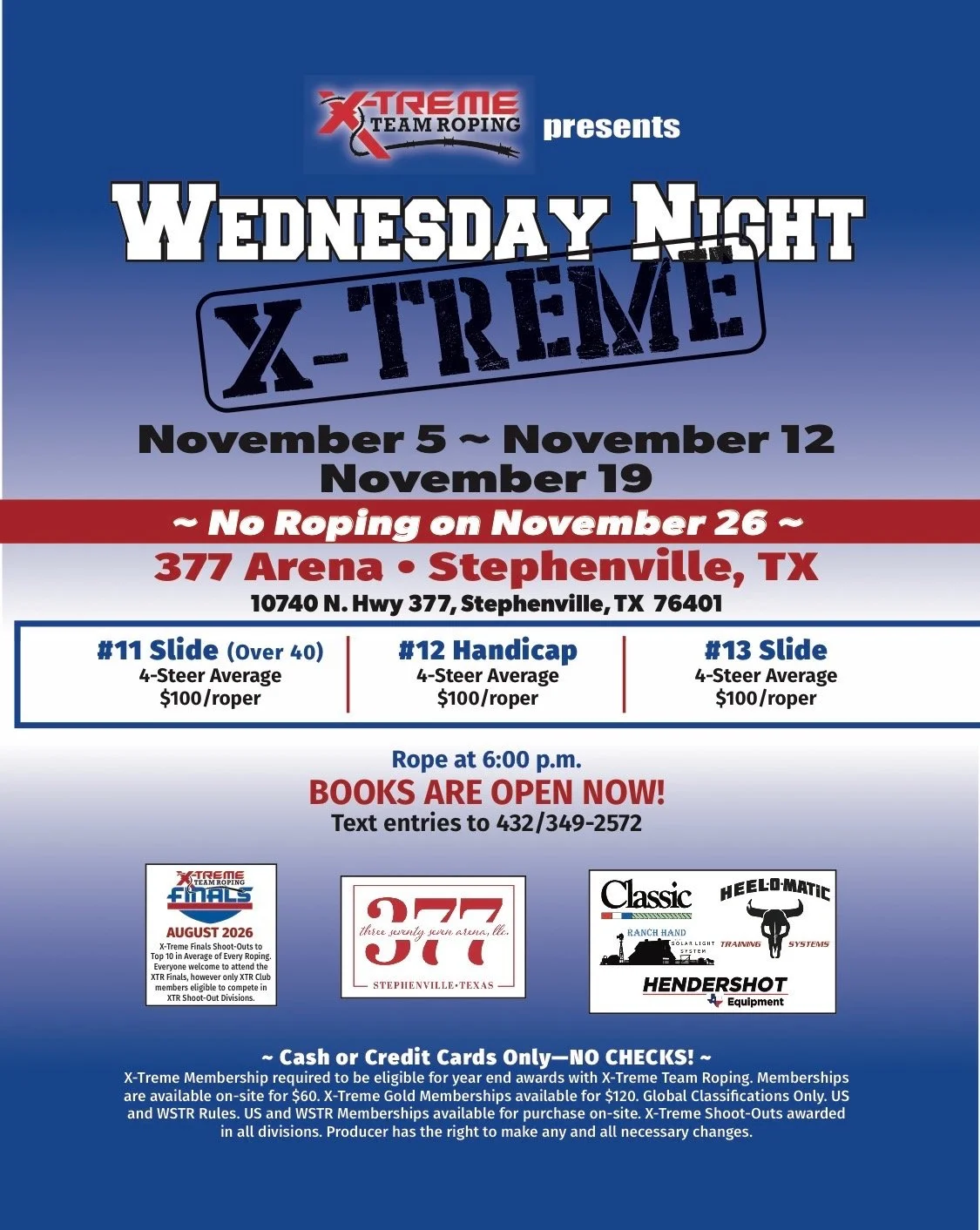 Wednesday Night X-Treme 