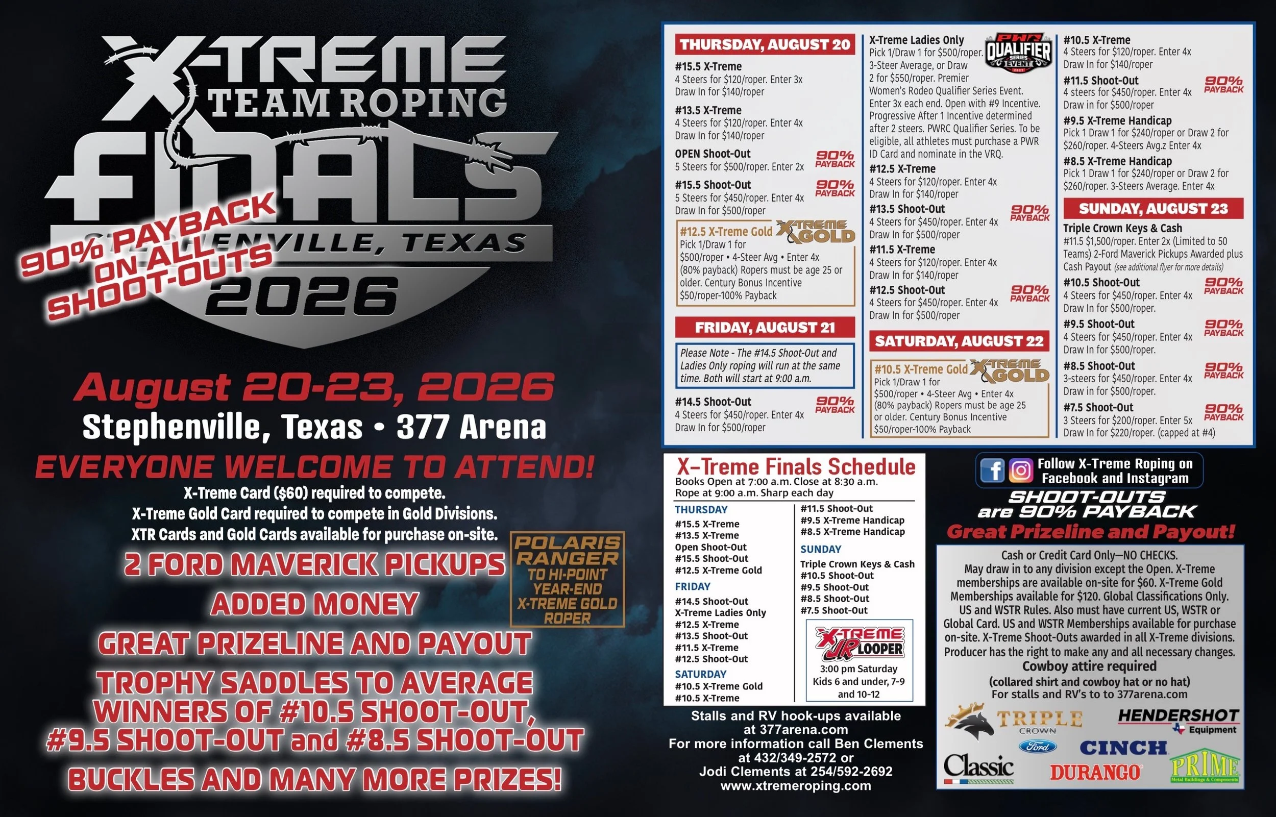 X-Treme Team Roping Finals