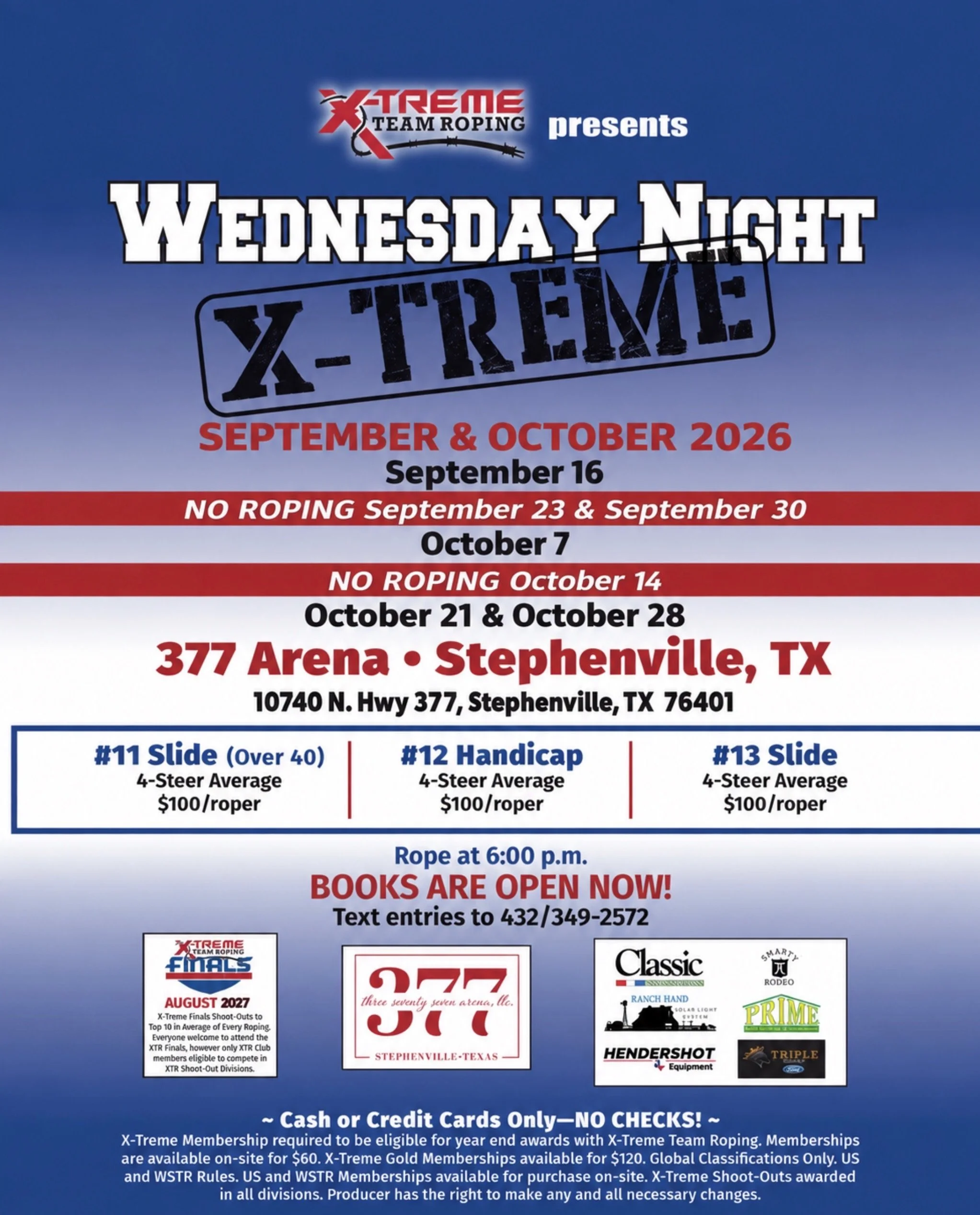 Wednesday Night X-Treme