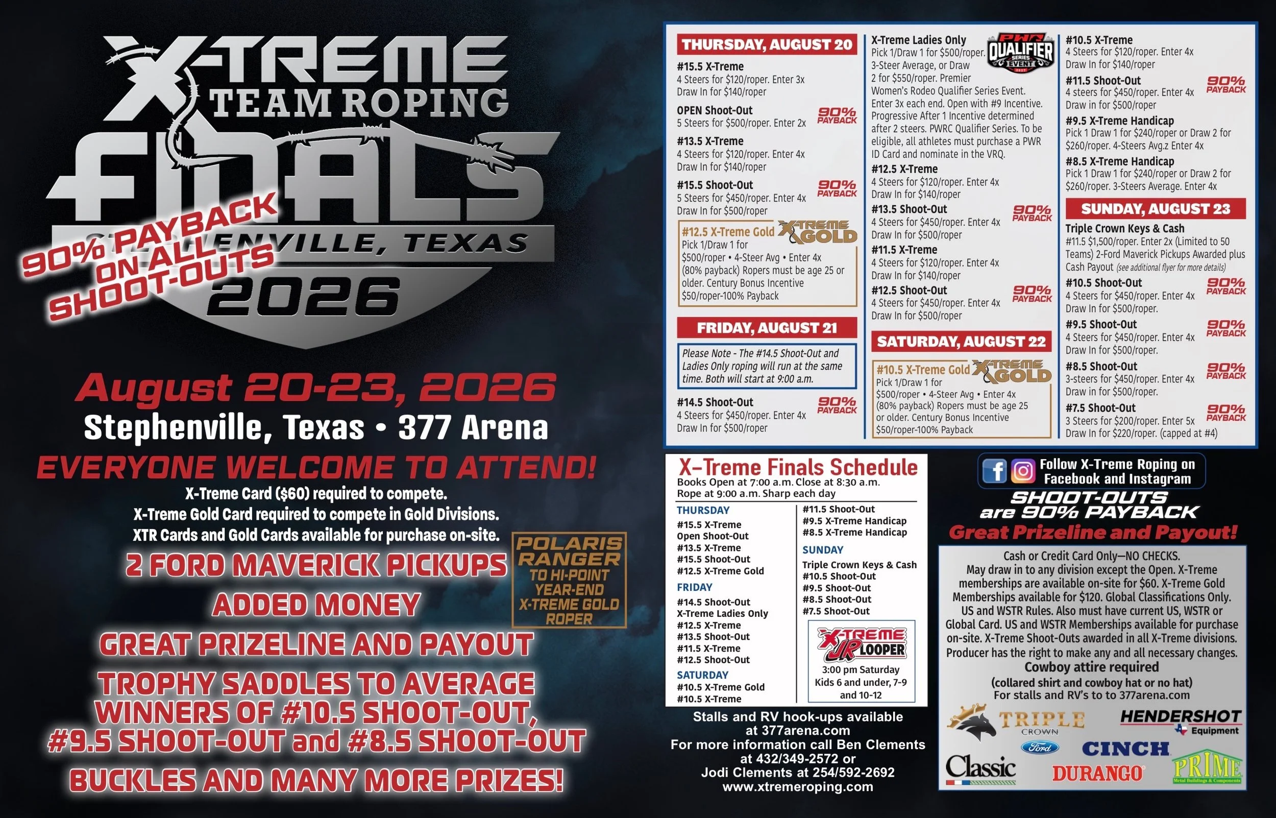 X-Treme Team Roping Finals