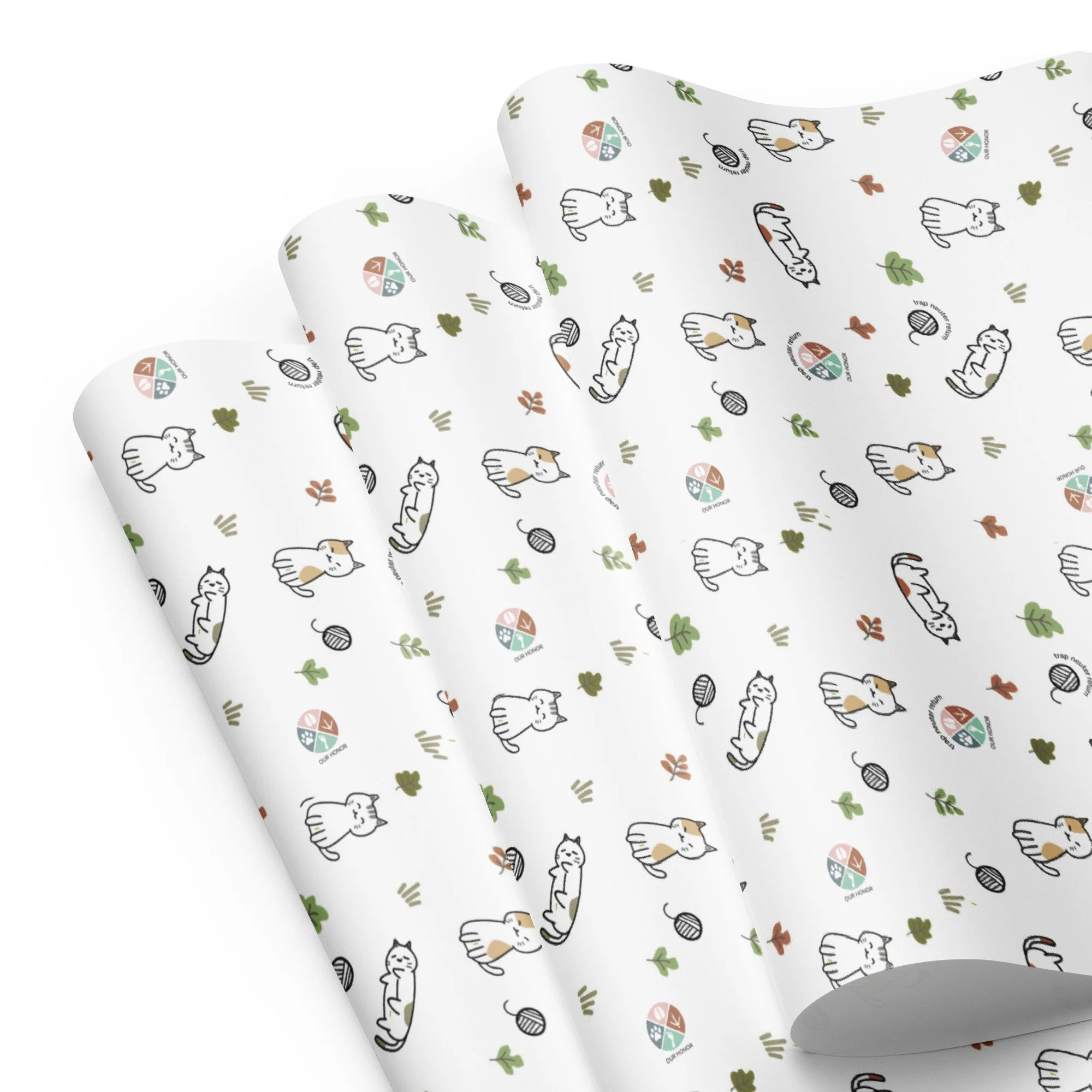 TNR Cats Wrapping paper sheets — Our Honor