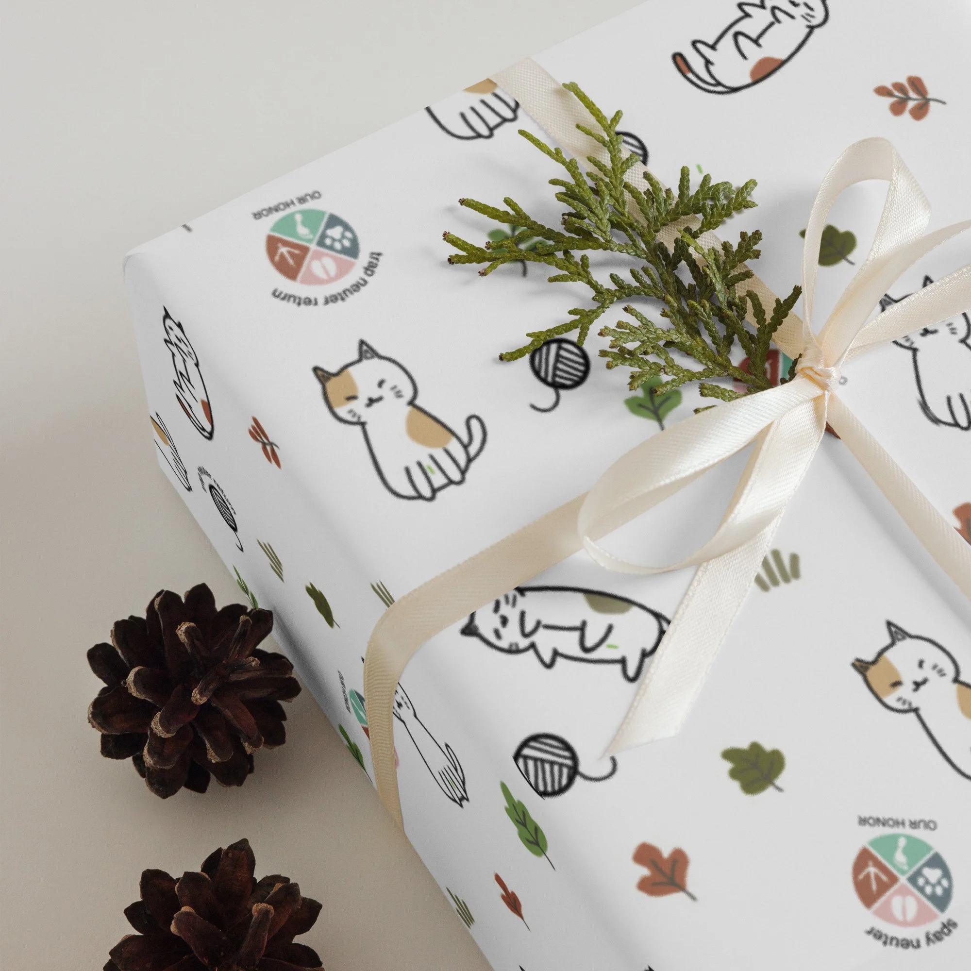 TNR Cats Wrapping paper sheets — Our Honor