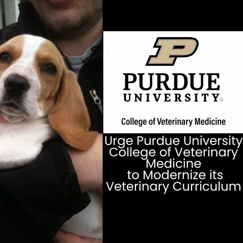 Urge Purdue University to prioritize teaching practices to align with those recommended by the AAVMC