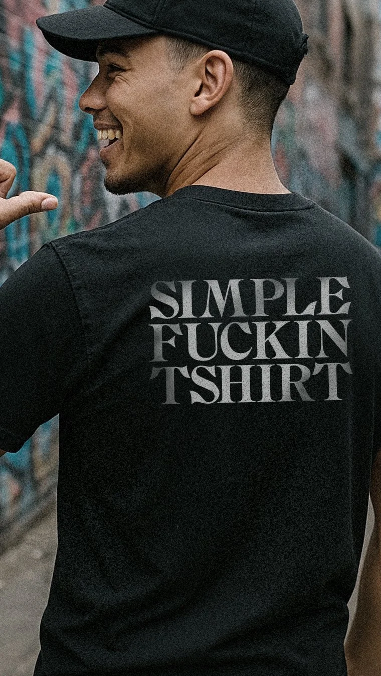 December 2025 Simple Fuckin TShirt