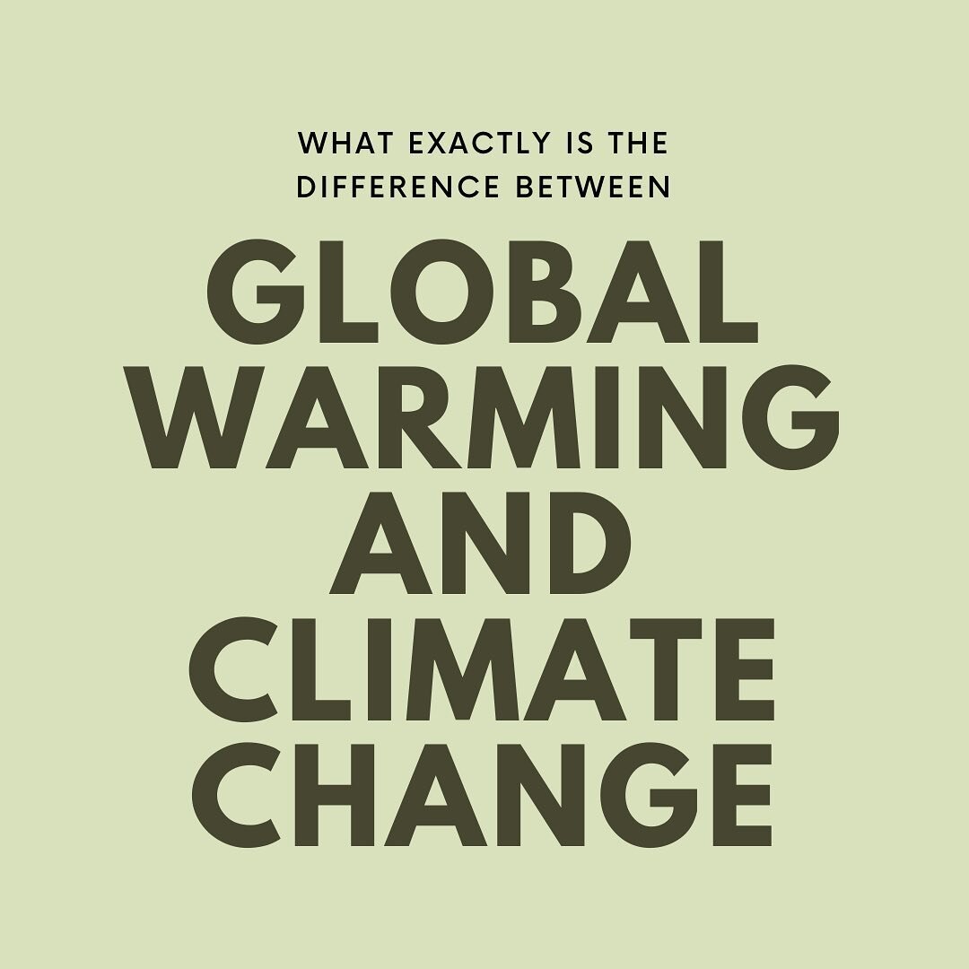 Hopefully this helps anyone out with starting up a conversation with others about the importance of understanding the difference between global warming and climate change. I will post more in depth information soon! 
.
.
.
.
.
.
.
.
.
#climatechange 