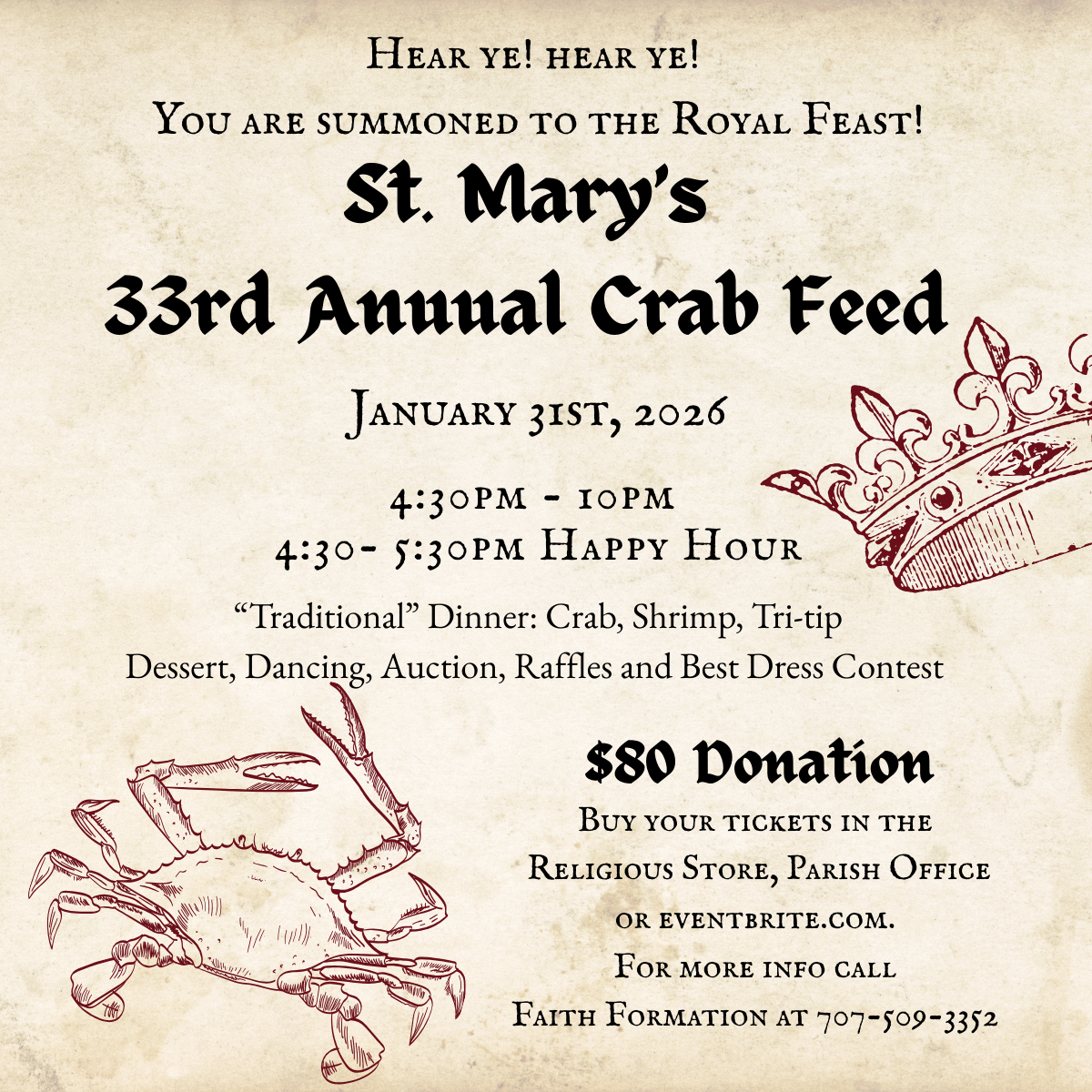 Crab Feed 2026