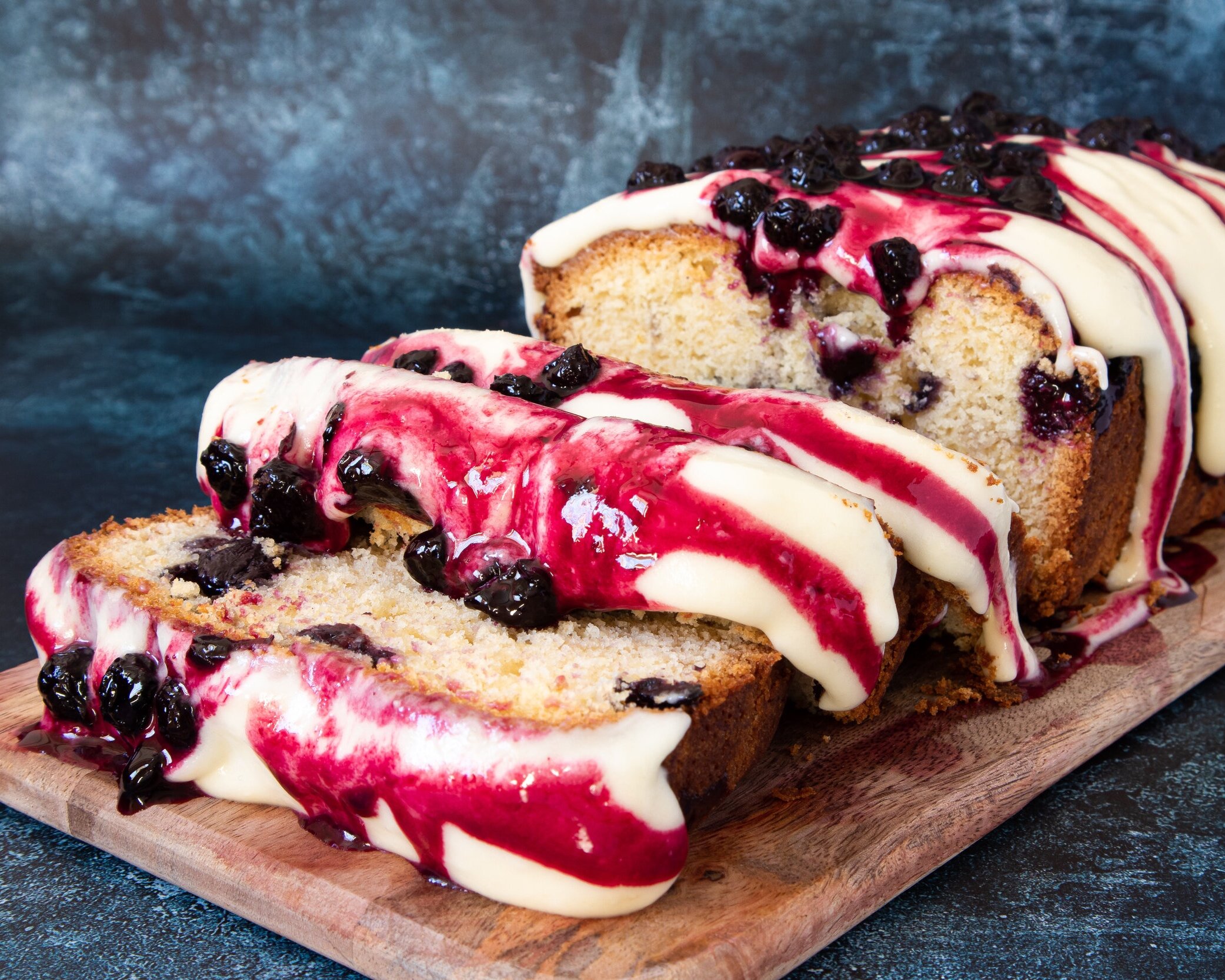 Blueberry Loaf Cake.
