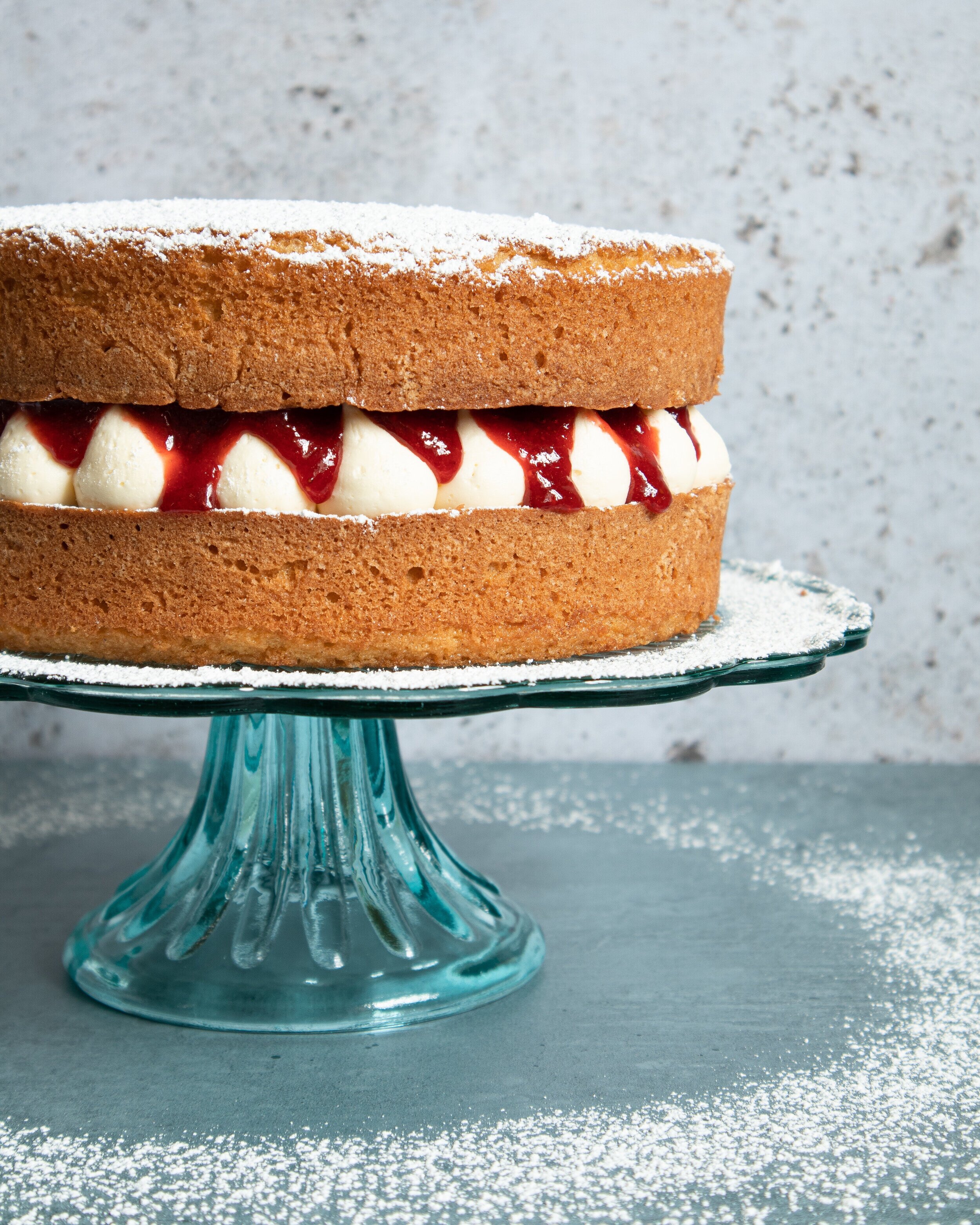 Classic Victoria Sponge.