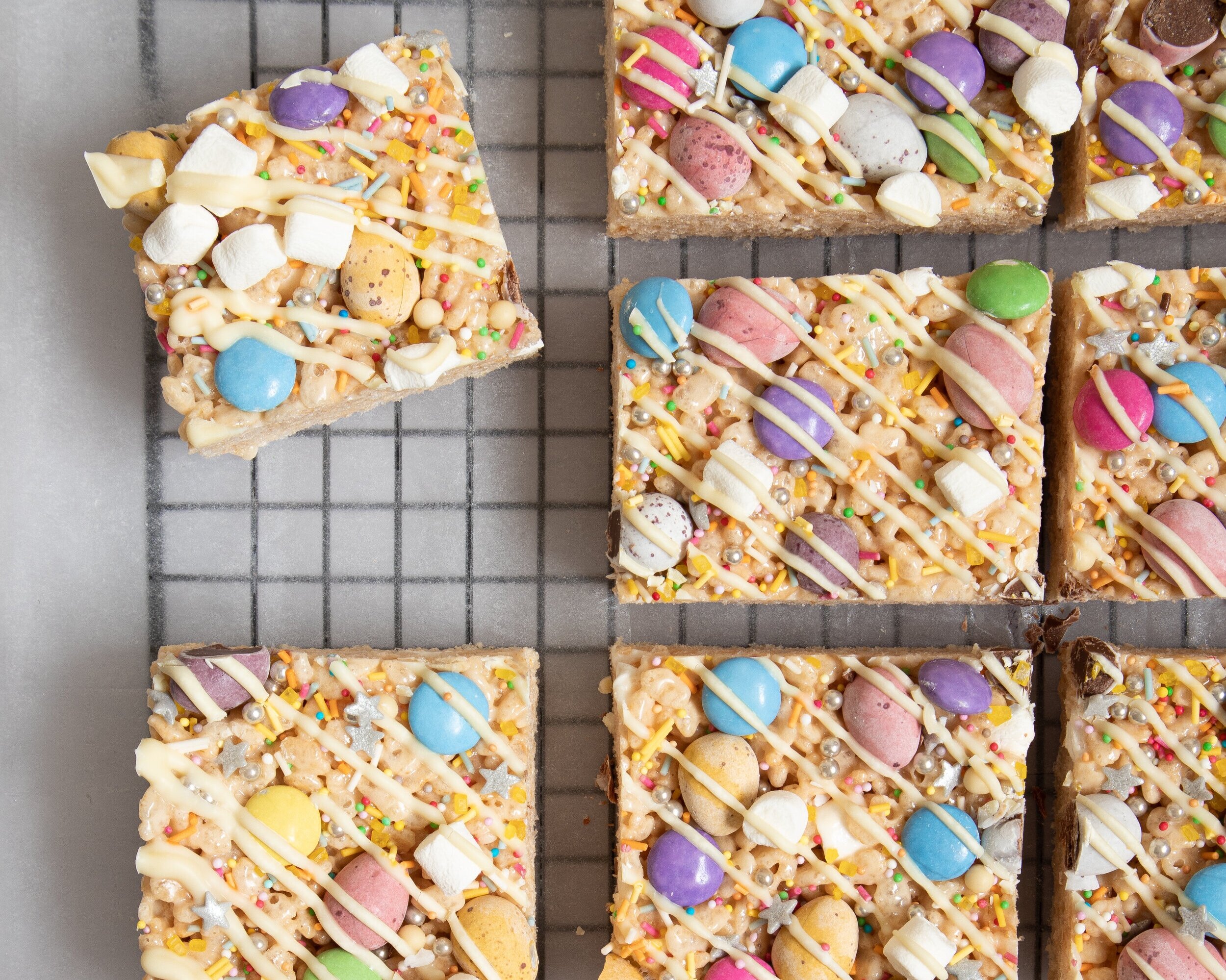 Easter Rice Crispy Treats.