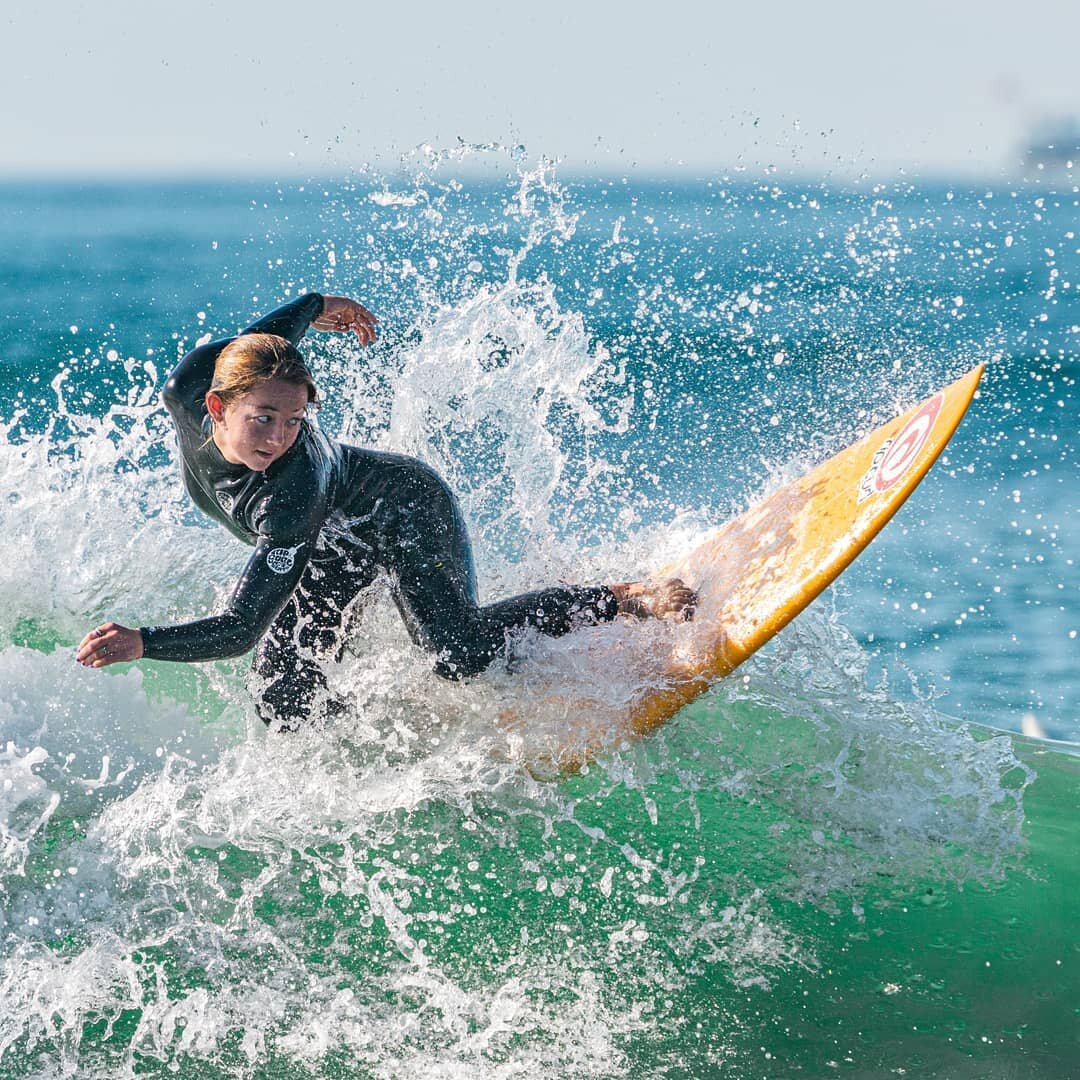 Surfing in November

It's been awile since I've shot any athletics or sporting events after the pandemic hit last march (everything got cancelled!). I needed to touch up on my action shots, and got some good ones a couple weeks ago of @abbyjoyd ,a 