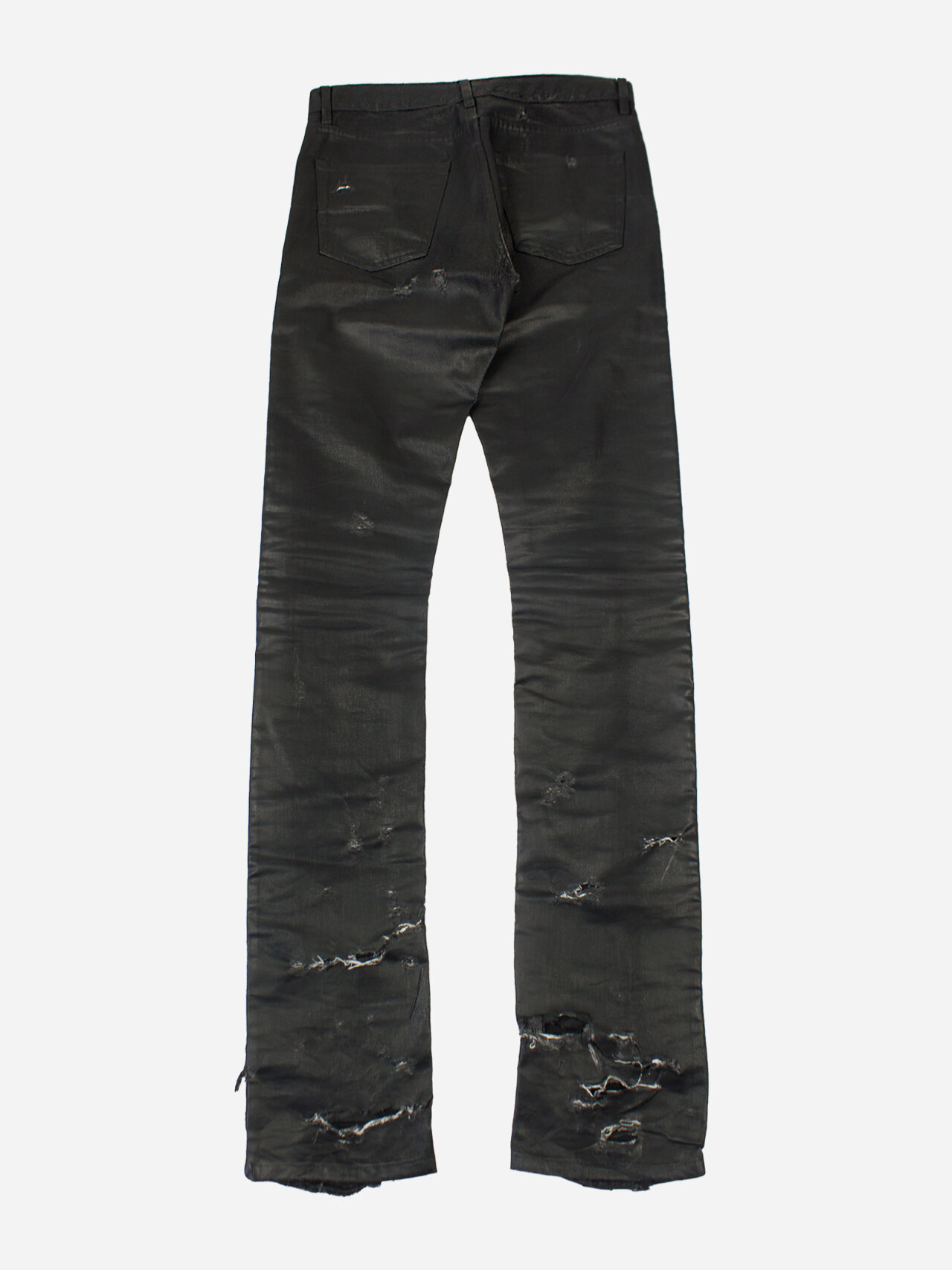 Dior SS2004 'Strip' Destroyed Jeans