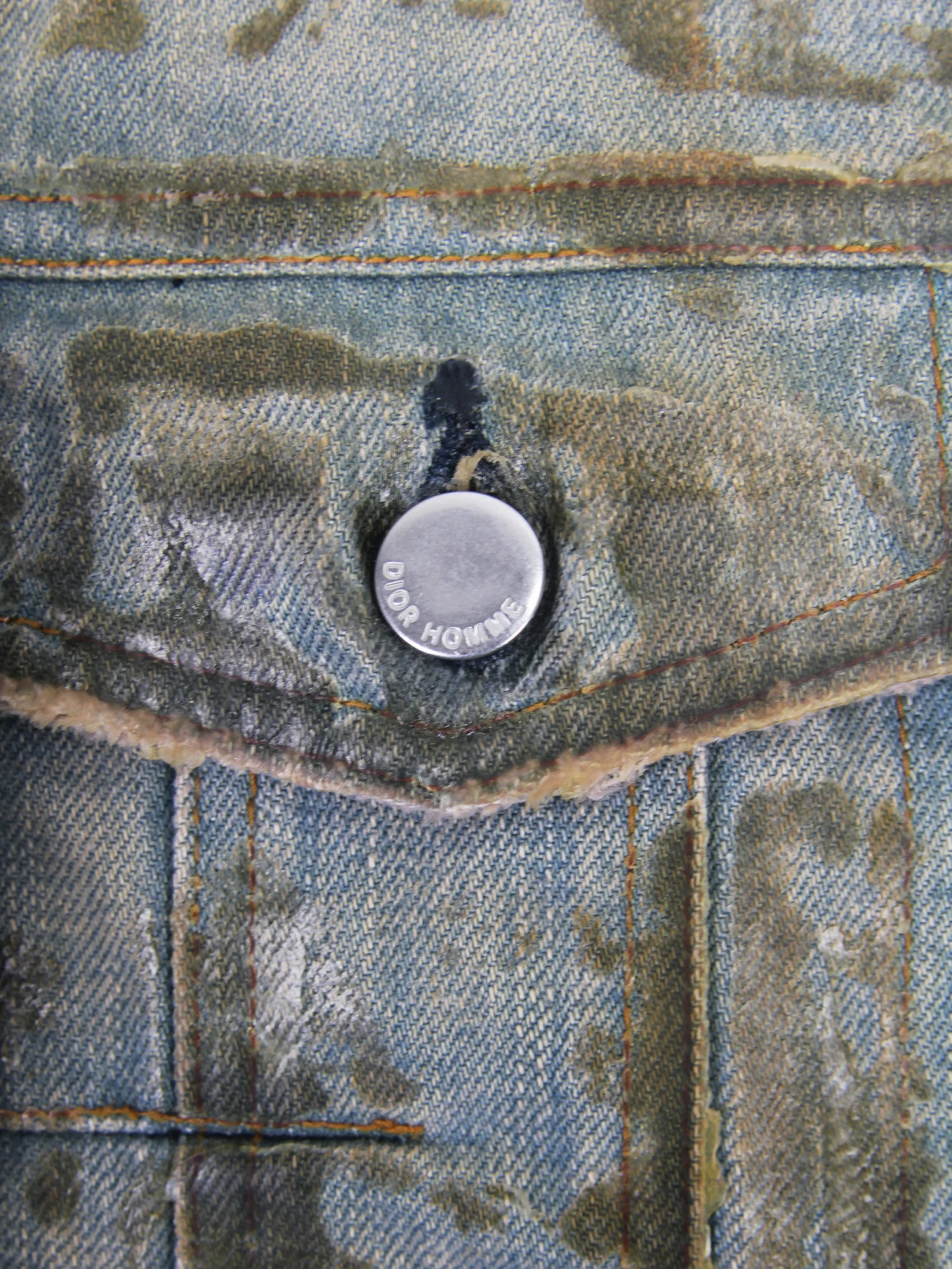 dior homme denim jacket