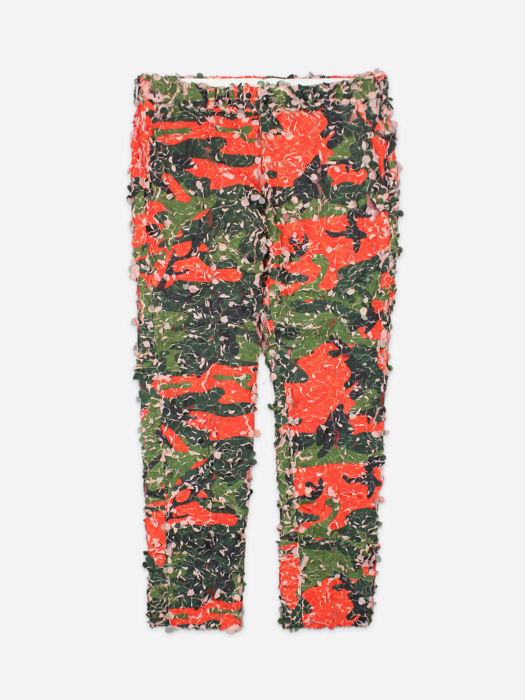 Comme des Garçons Homme Plus SS2019 Embroidered Camouflage Pants