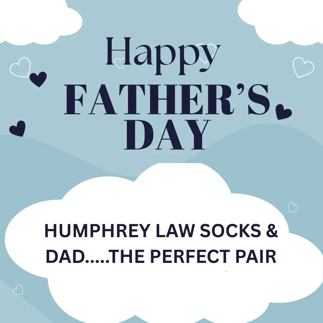 Don't PANIC! Keep calm and choose the express postage option when you order fabulous Humphrey Law socks online at www.clifden.com.au
Socks should arrive in time and Dad will love you even more than now. But don't delay....order now or shop in person 
