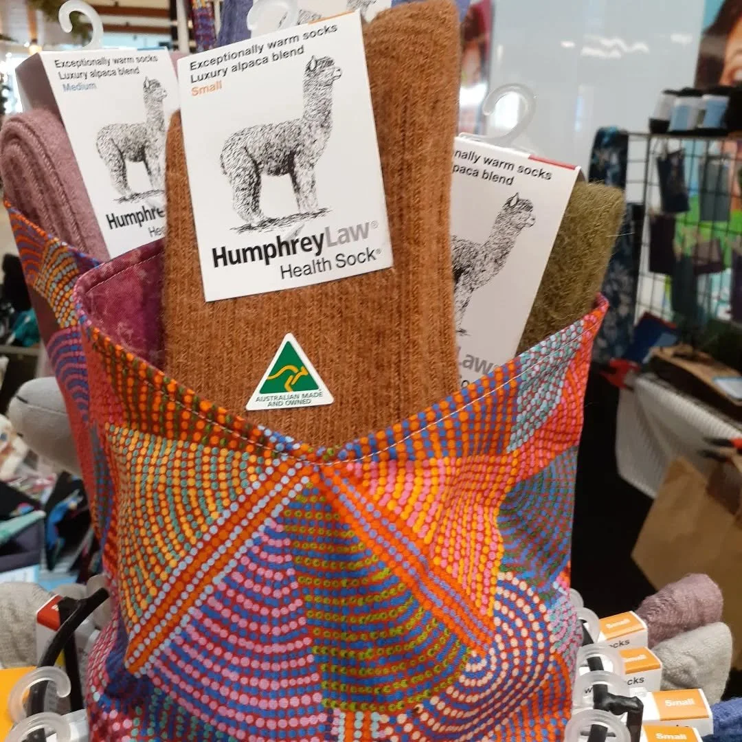 Everyday is a good day to choose Humphrey Law alpaca socks, but today in Gippsland it is definitely a no-brainer. 
Autumn is right here, along with sheeting rain and icy winds. Clifden feet are warm and cosy in Humphrey Law socks. 

So many gorgeous 