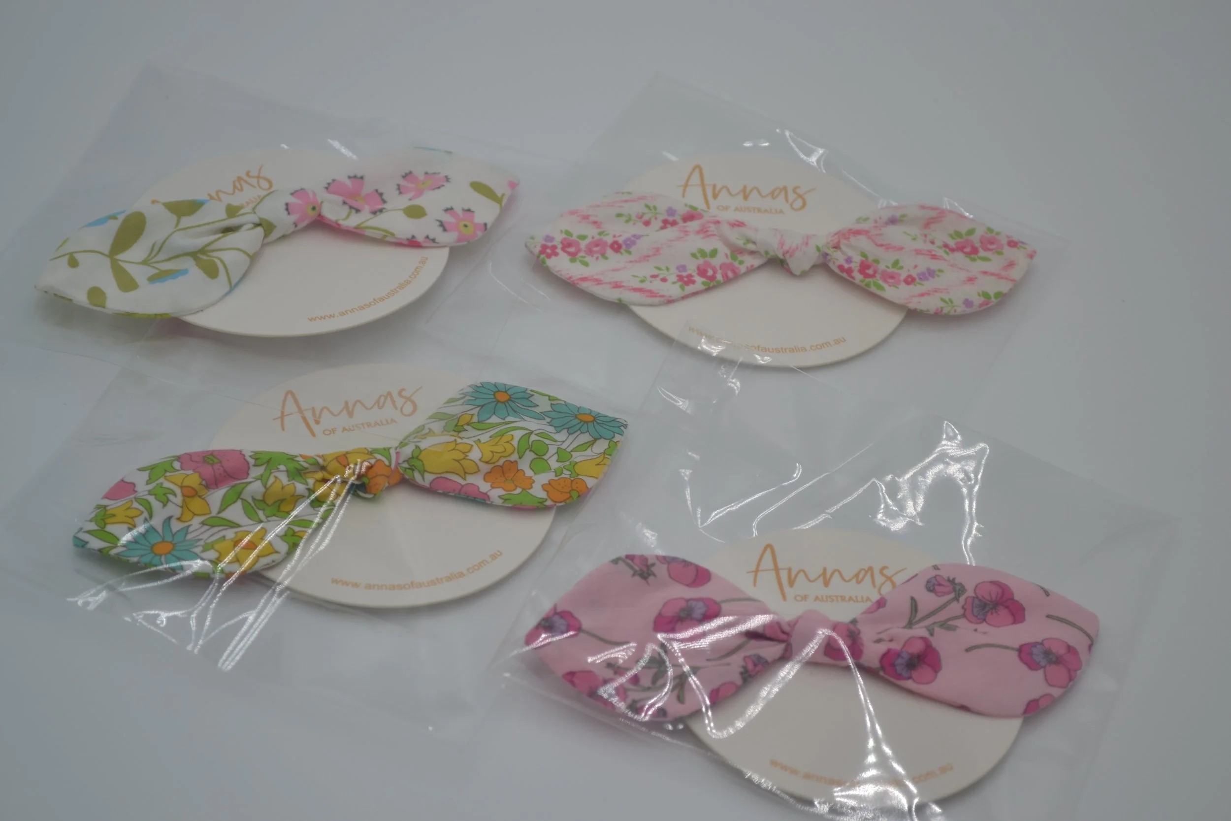 Hairbow Bobble Liberty fabric   Annas of Australia