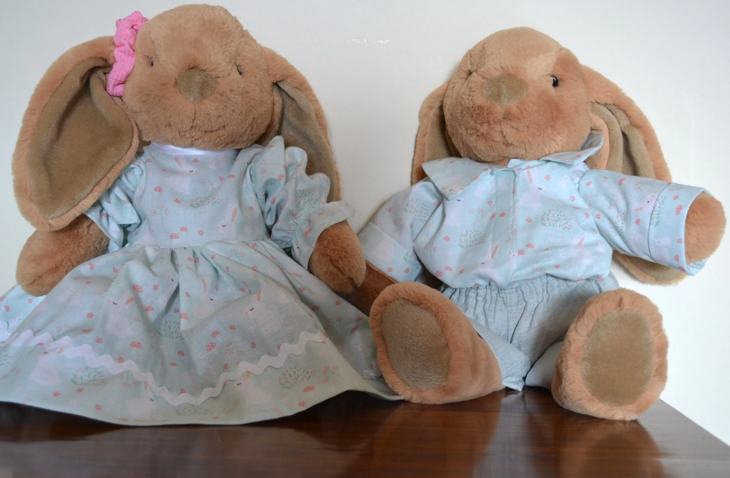 Soft green bunny duo.JPG