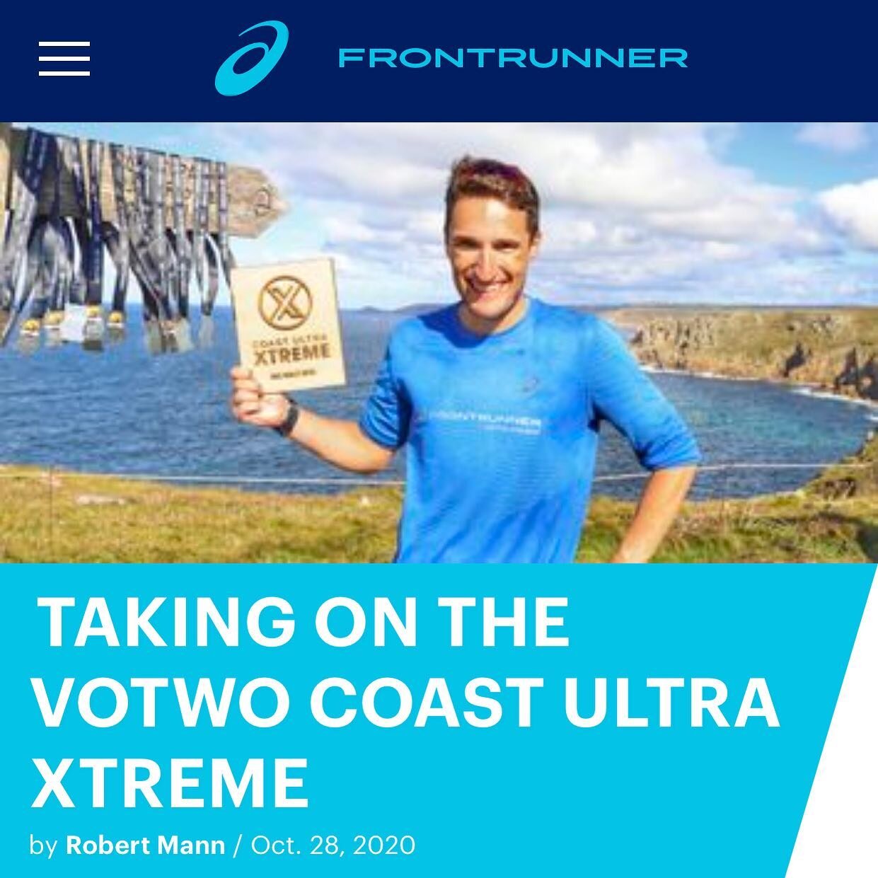 Brilliant article about Robert Man&rsquo;s experience on the Votwo Coast Ultra Xtreme. 

Link in the bio... 

@clifbar @precisionhydration @myracekit @endurancesportstv 

#running #ultrarunning #trailrunning #running #run #ultrarunner #runner #trailr