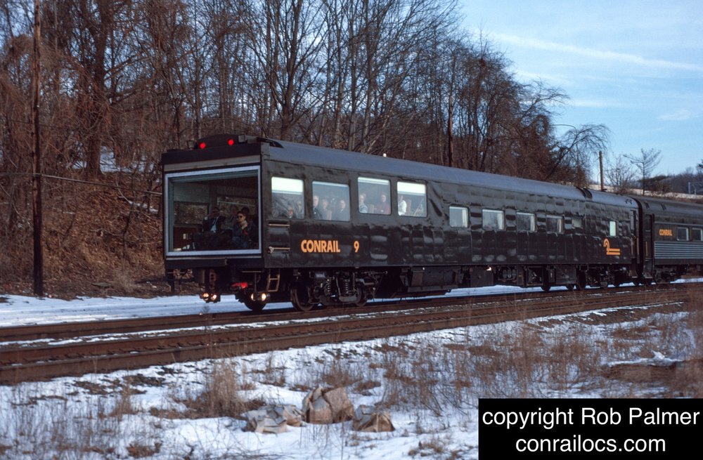 Conrail 9 in Philadelphia, PA 1/17/88