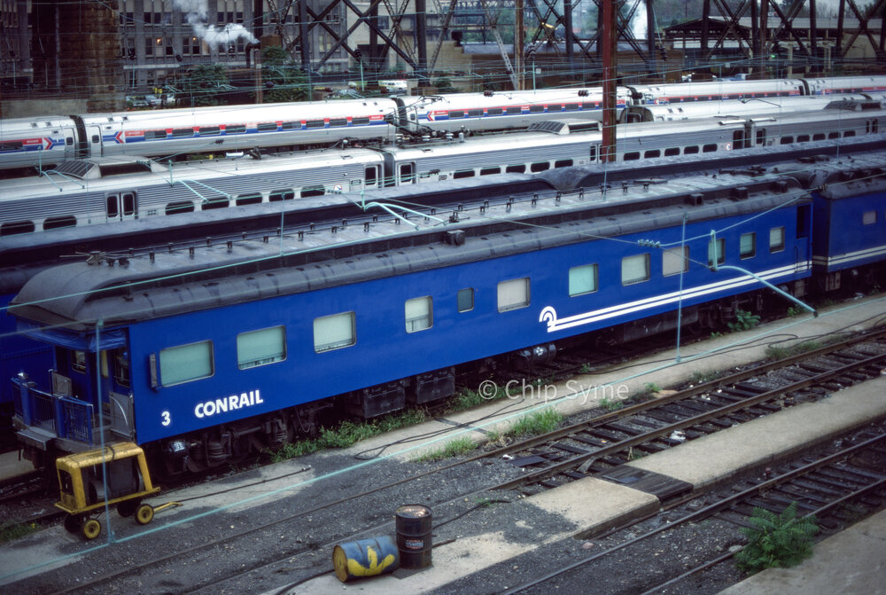Conrail 3 at 30th St Station, 1978