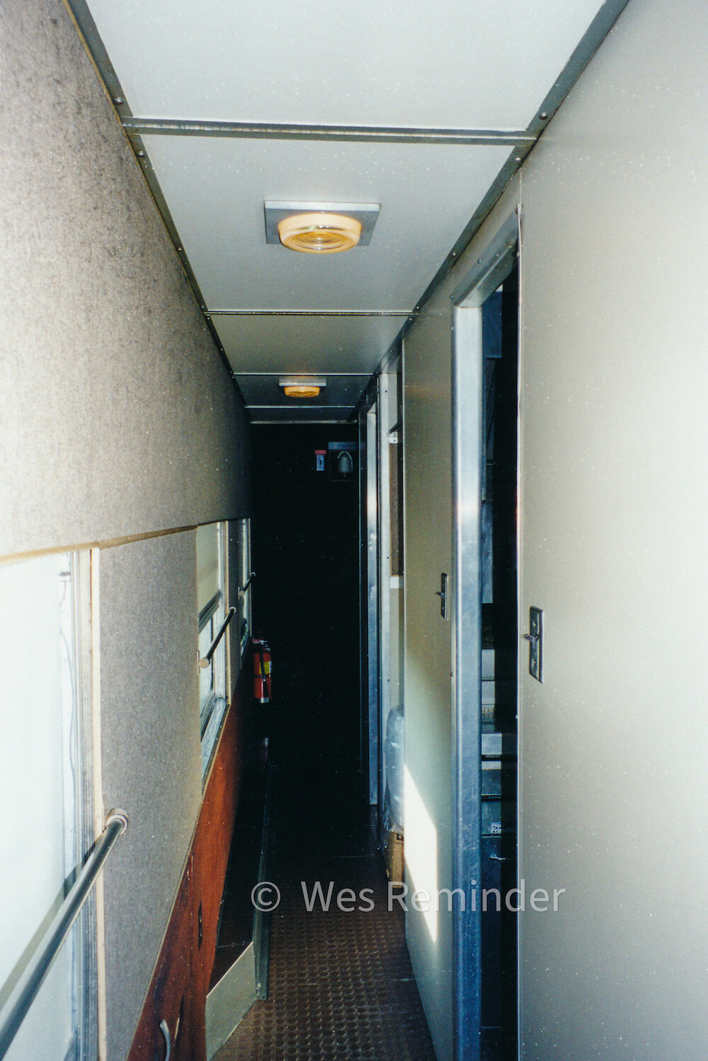 Conrail 9 Hallway Toward Vestibule