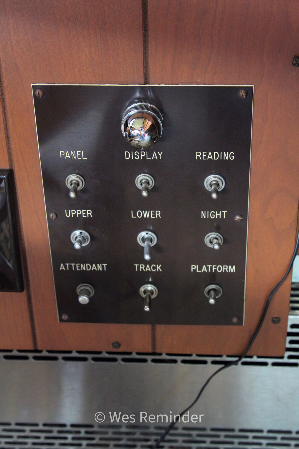 Conrail 5 observation room switches