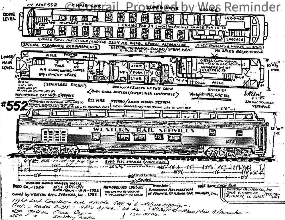 Conrail 55 Diagram