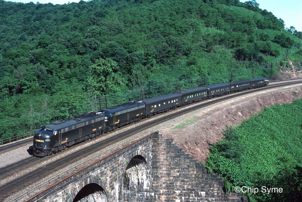 Conrail 4020 Mineral Point, PA 1987