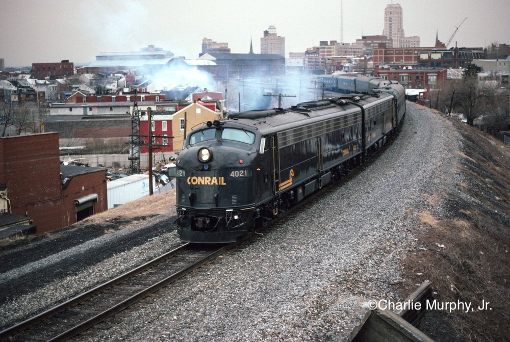 Conrail 4021 Reading, PA 1990
