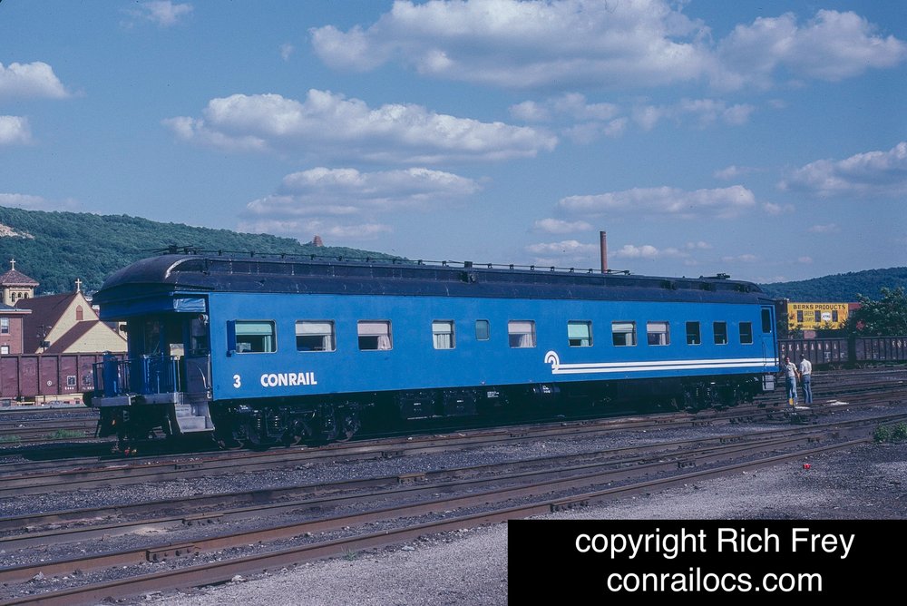 Conrail 3 Reading, PA 6/82