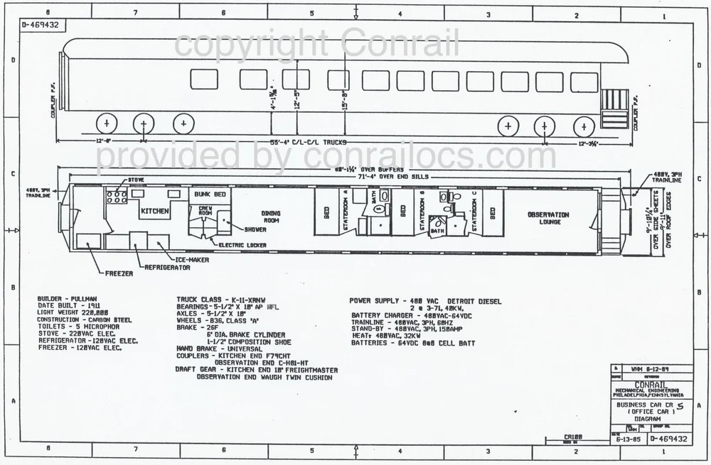 Conrail 5 Diagram
