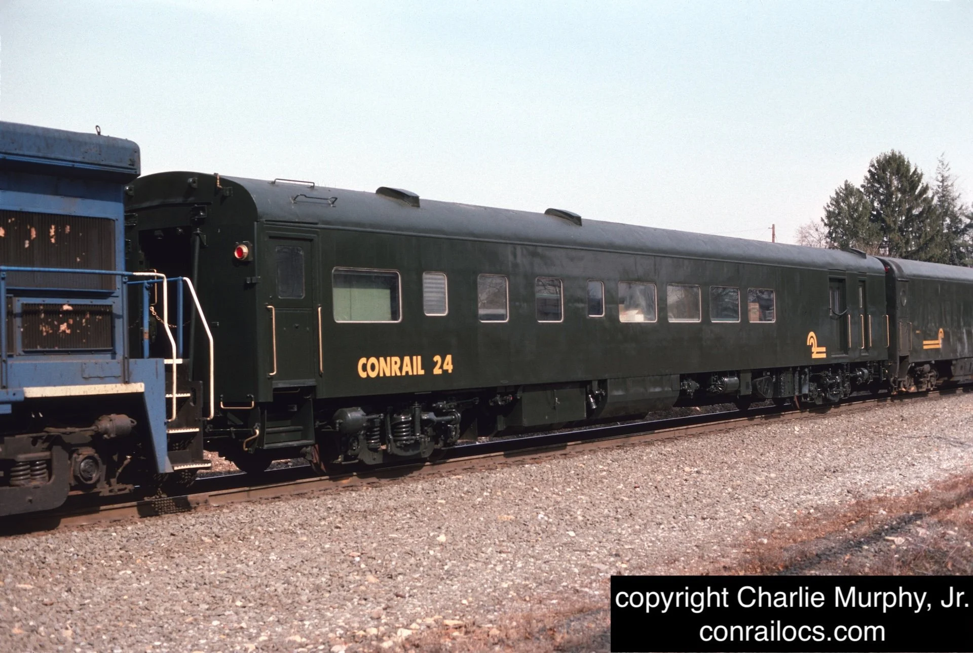 Conrail 24 Track Geometry Train Support Car