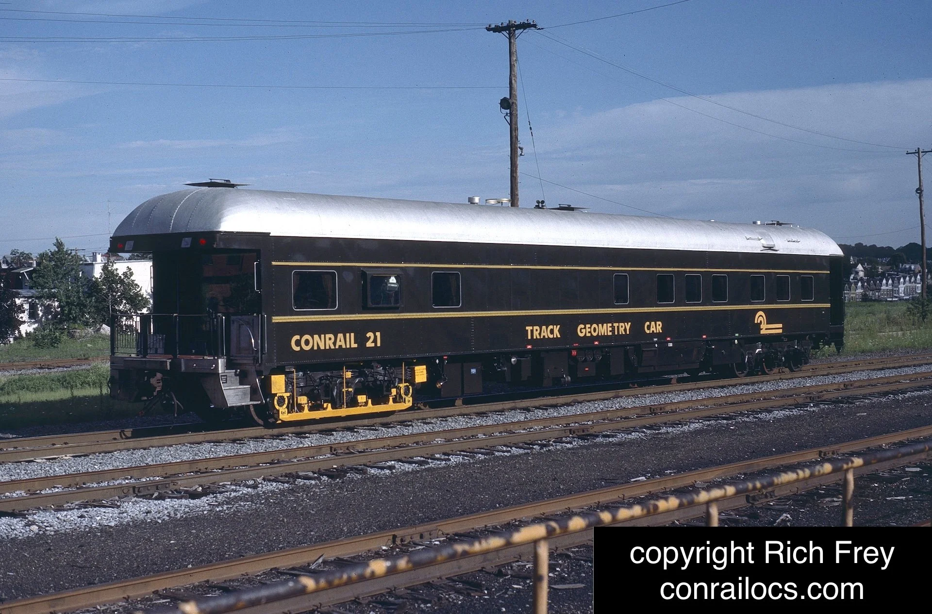 Conrail 21 Track Geometry Car