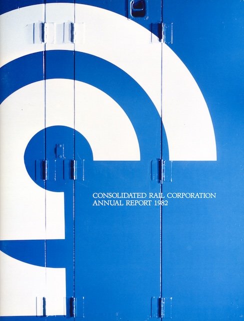 Conrail Annual Report 1982 - The 1982 Conrail Annual Report reports a second consecutive year of profitability, with net income totaling $174 million, even as the broader economy slowed. The report notes that approximately one-third of Conrail’s loco