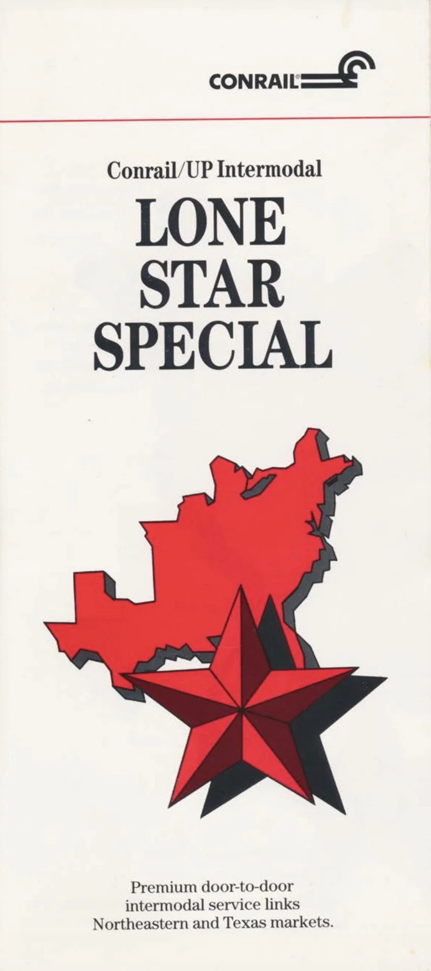 Conrail and Union Pacific established the Lone Star Intermodal Service, which connected Boston and Kearny, as well as Dallas and Houston. 