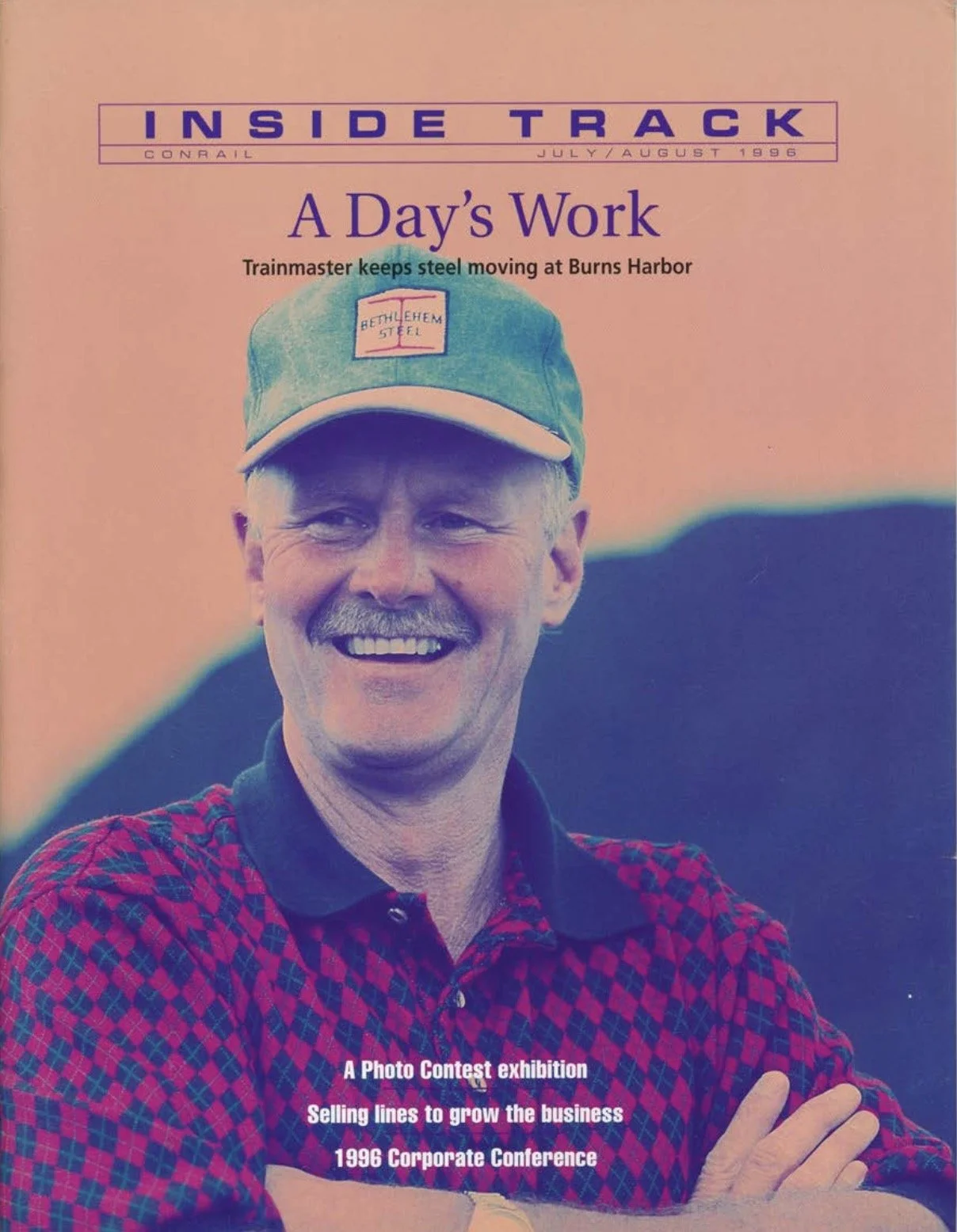 July/August 1996 - Conrail's Burns Harbor, Conrail Express, 1996 Corporate Conference, employee photo contest, and more.