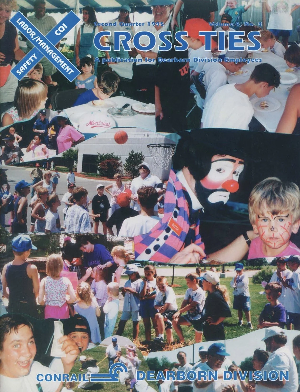 Volume 4, No. 3, Third Quarter 1995 - Blocked crossing fines, CEO David LeVan visits Sterling Yard, Elkhart Yard sign, and more. 